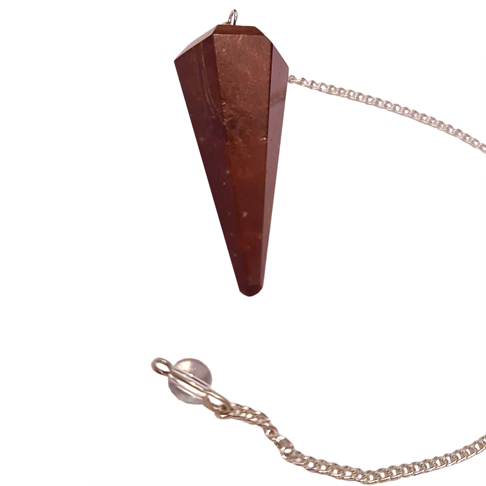 VIE – Engroshandel Meditationsudstyr – Pendul med kæde og 30 mm krystalsten8