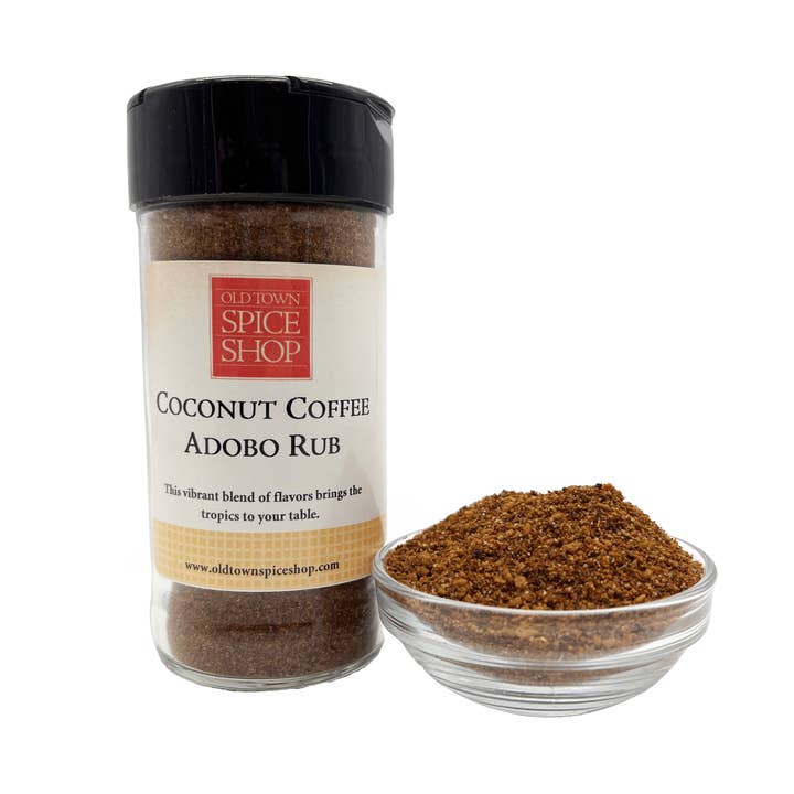 Old Town Spice Shop - Wholesale Rub - Coconut Coffee Adobo Rub, Gourmet Spices & Seasonings3