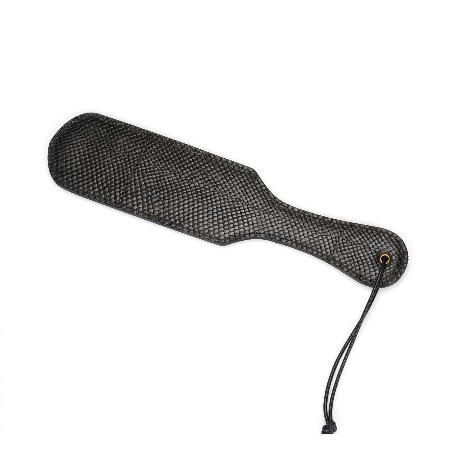 Liebe Seele - Wholesale Sex Toy - Crocodile Noir: Black Leather Paddle0