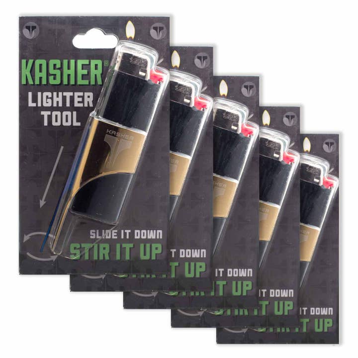 Kasher Inc - Wholesale Lighter - Kasher CLASSIC 5-Pack18