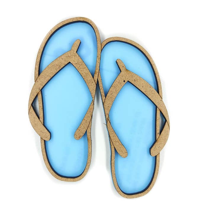 Evyre Scrapbooking – Großhandel Flip-Flops – Damen – Shaker Flip Flops, groß, DM 3 mm