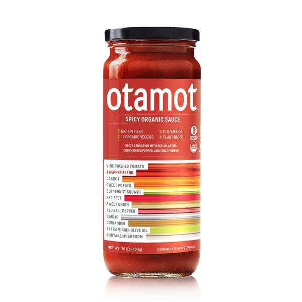 Otamot Organic Spicy Tomato Sauce for wholesale by Otamot Foods