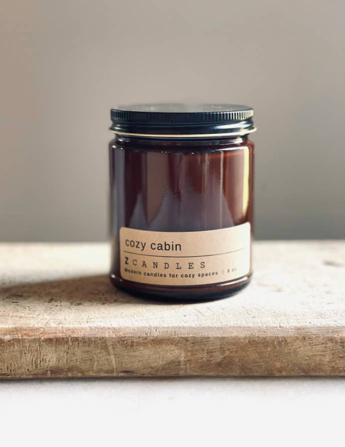 Z Candles - Wholesale Jar/Filled Candle - Cozy Cabin