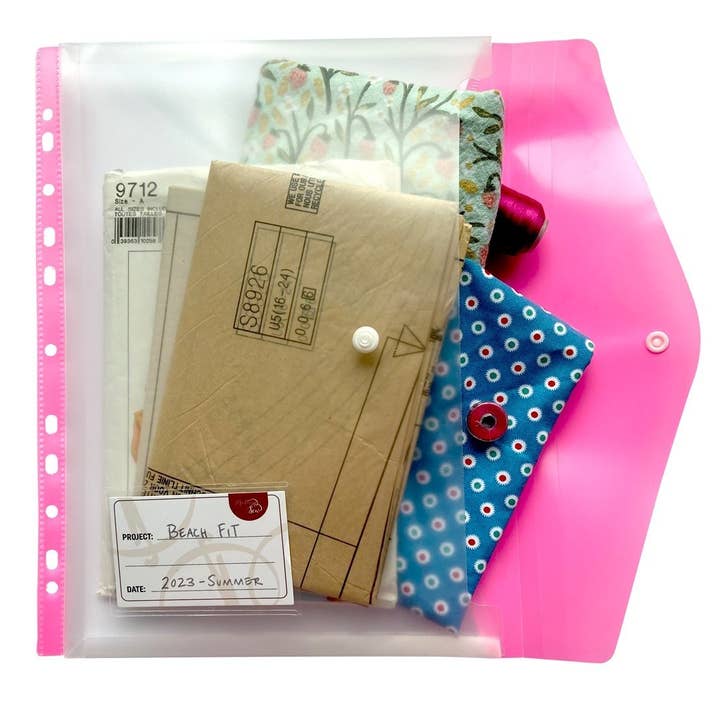 Madam Sew - Wholesale Binder - Binder Pocket 6-Pack - Organize your sewing projects easily!5