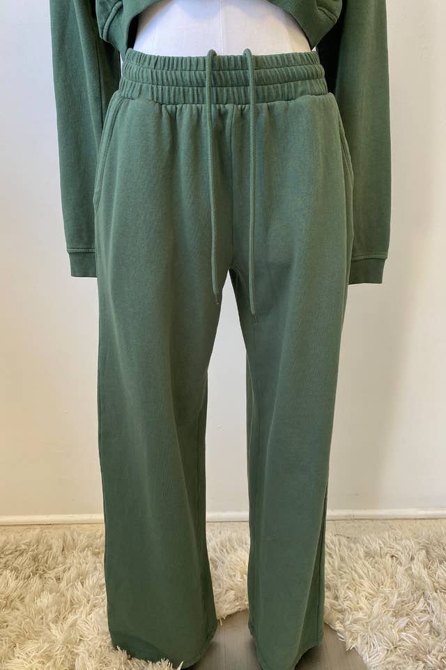 Nectar Clothing - Wholesale Lounge Sweatpants/Joggers - Women's - Basic Wide Leg Sweatpants4