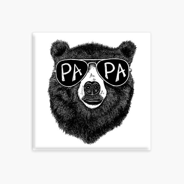 Papa Bear - Calamita per la vendita all'ingrosso da parte di Nice Enough Stickers