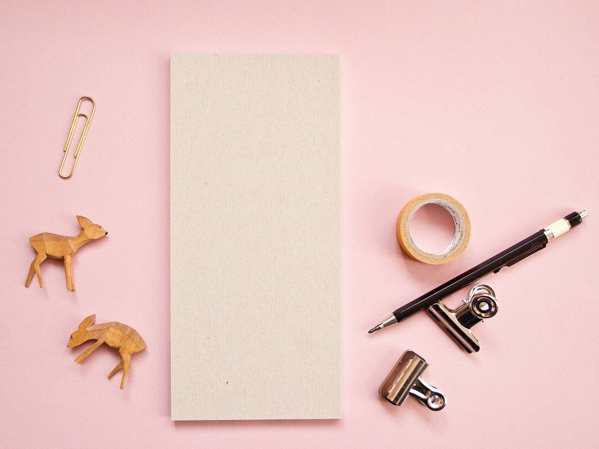 Katja Rub – wholesale Anteckningsblock – Anteckningsblock med räv – I love to do, DIN long, 50 blad3