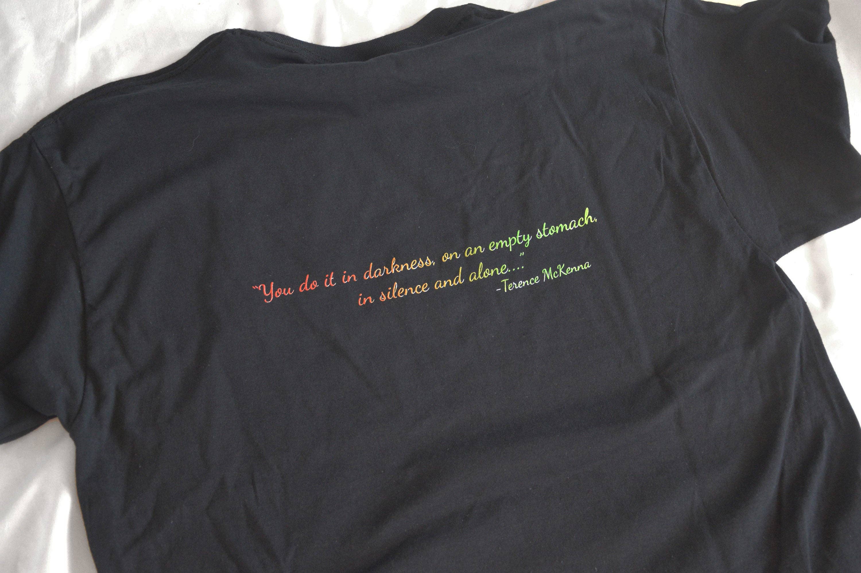 Soul Shine Maine - Wholesale T-shirt met print - Uniseks - Times Tees | Terence McKenna | Paddestoelshirt0