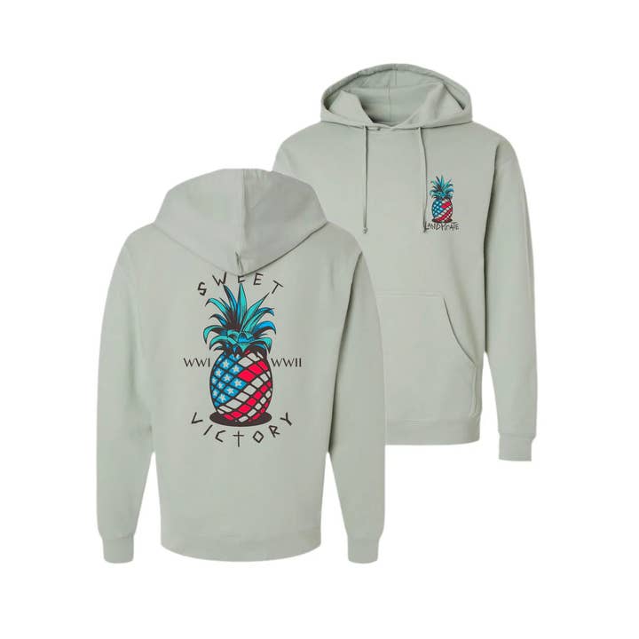 la felpa con cappuccio Back to Back per la vendita all'ingrosso da parte di Land Pirate