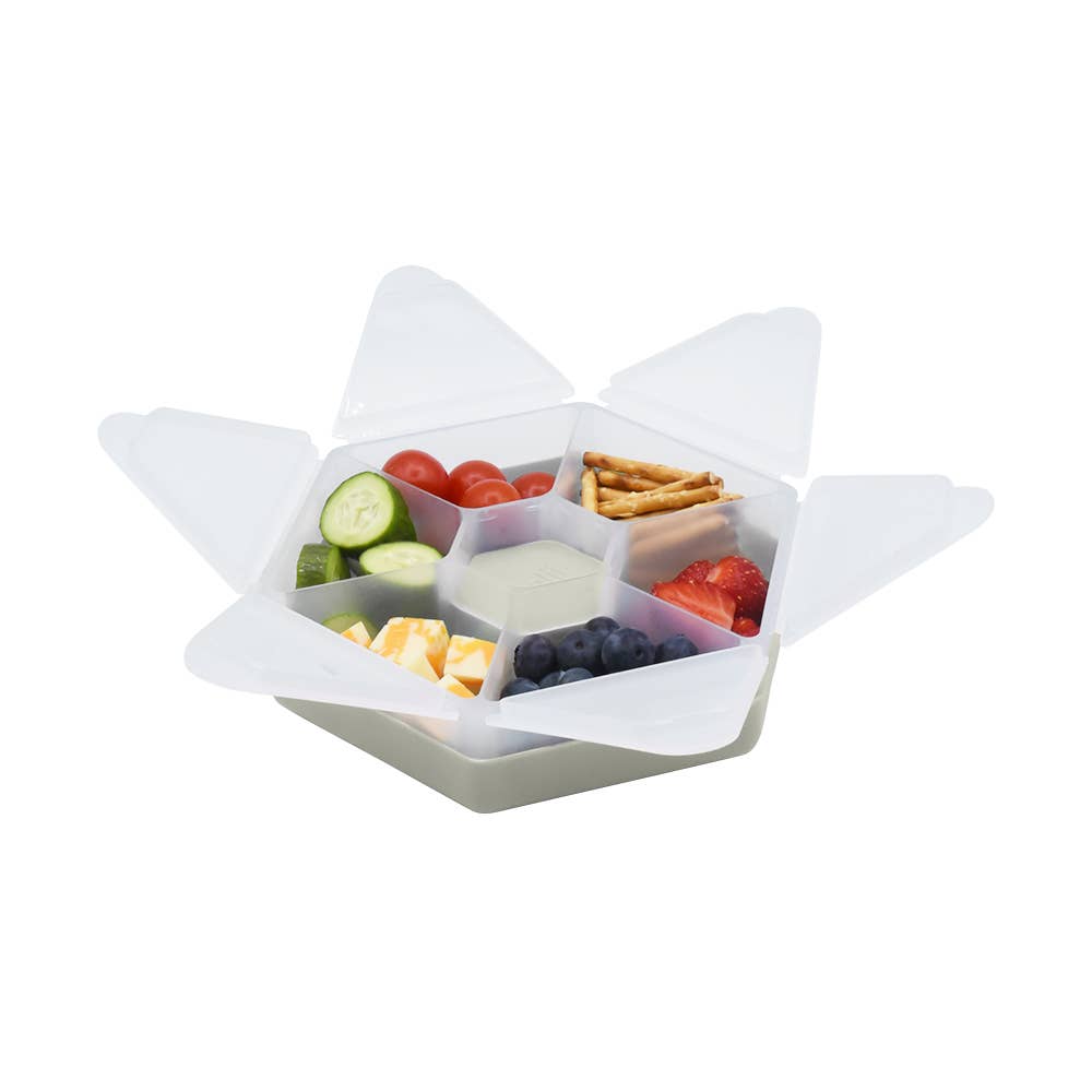 melii – Engroshandel Snackboks - Børn og baby – Sekskantet Snackle-boks1