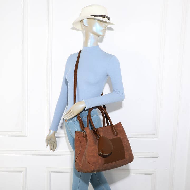 Gallantry - Wholesale Top Handle Bag - Women's - Lavana(DG-5803)7