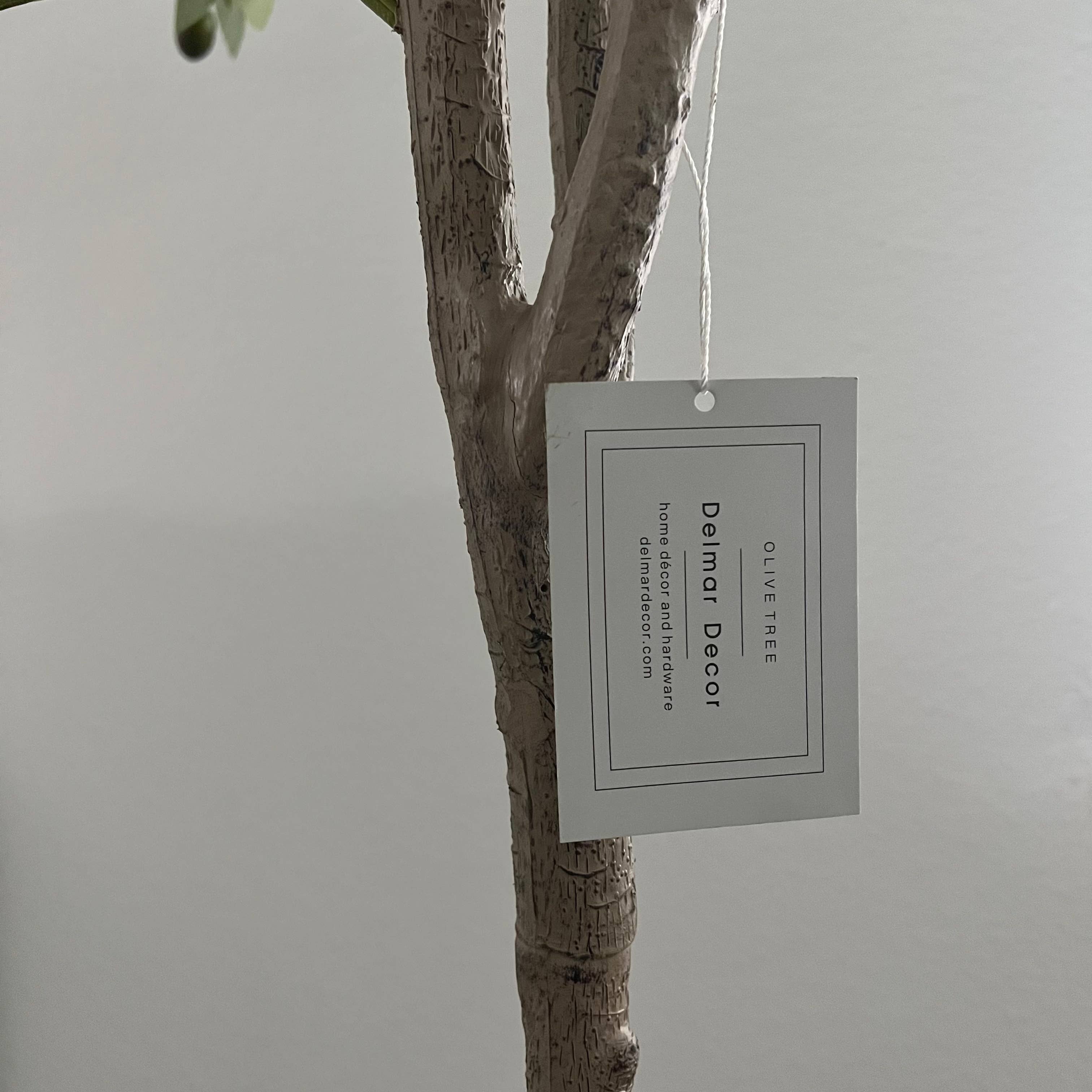 Delmar Decor – wholesale Artificial plant – Artificial Olive tree, 6ft Potted tree4