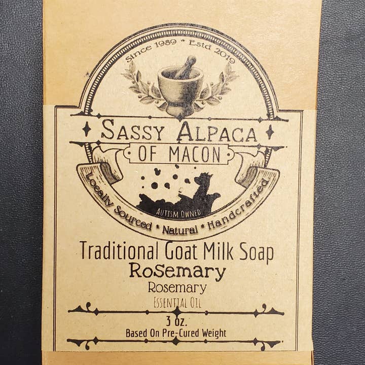 The Sassy Alpaca - Wholesale Bar Soap - Traditional Goat Milk Soap6