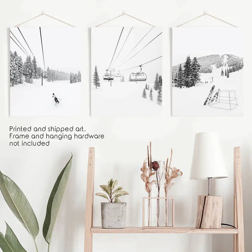 Art Lane - Wholesale Art Print - Winter Sport Wall Art Decor. Ski Lodge Print0