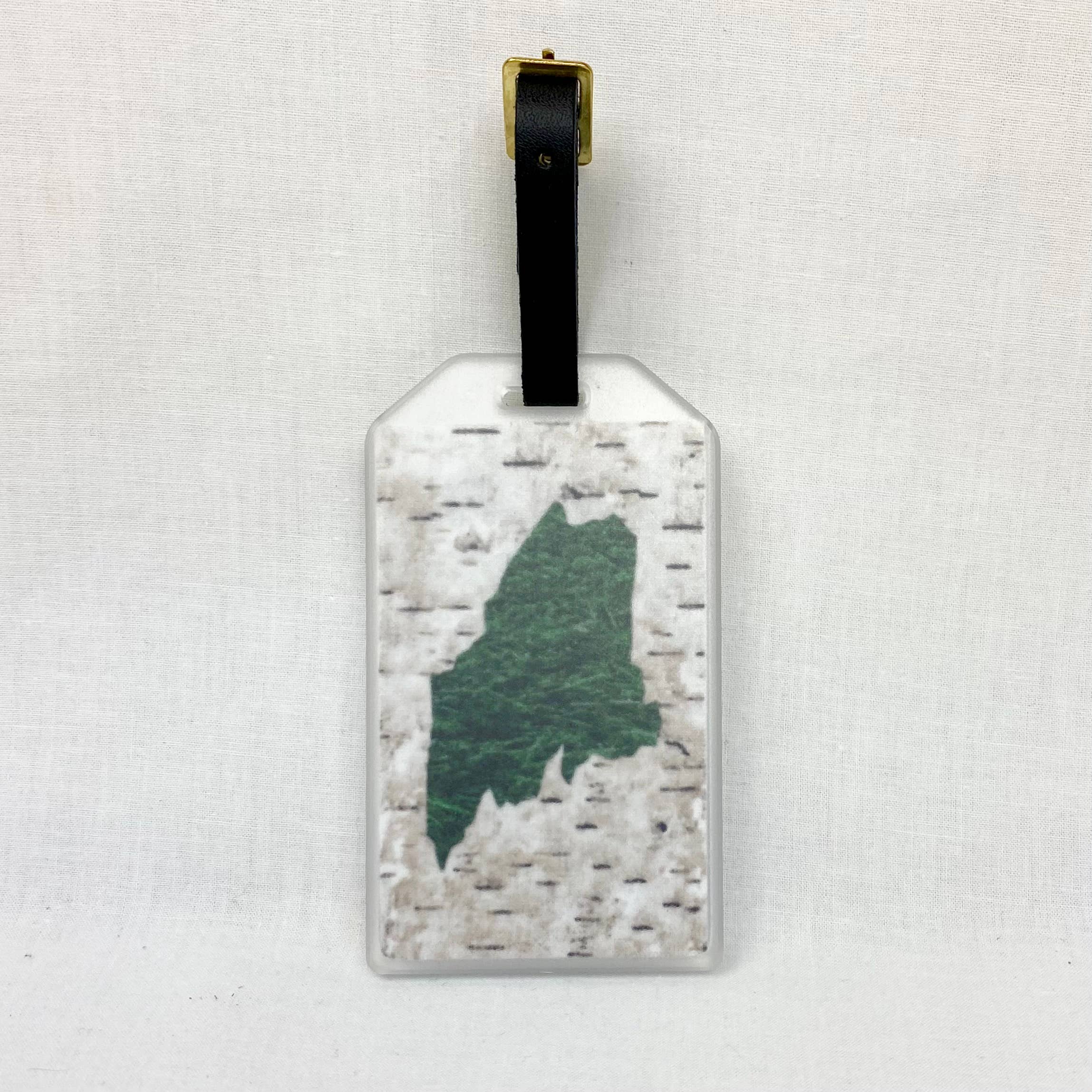 Maine Hill Studio – wholesale Bagageetikett – State Outline Bagage Tag0