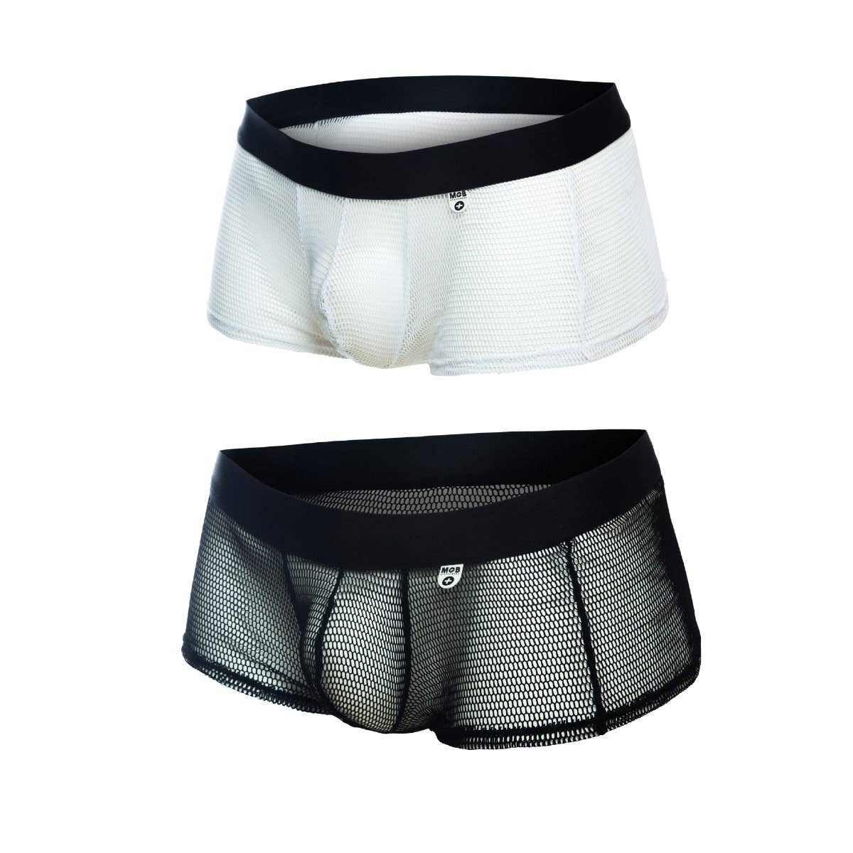 Malebasics Underwear - Wholesale Underwear - Men's - Mob Fishnet Boxer1