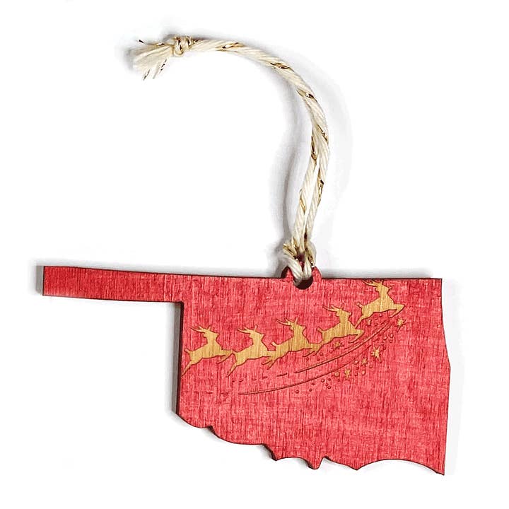 Oklahoma - Adorno de reno para venta al por mayor de SnowMade