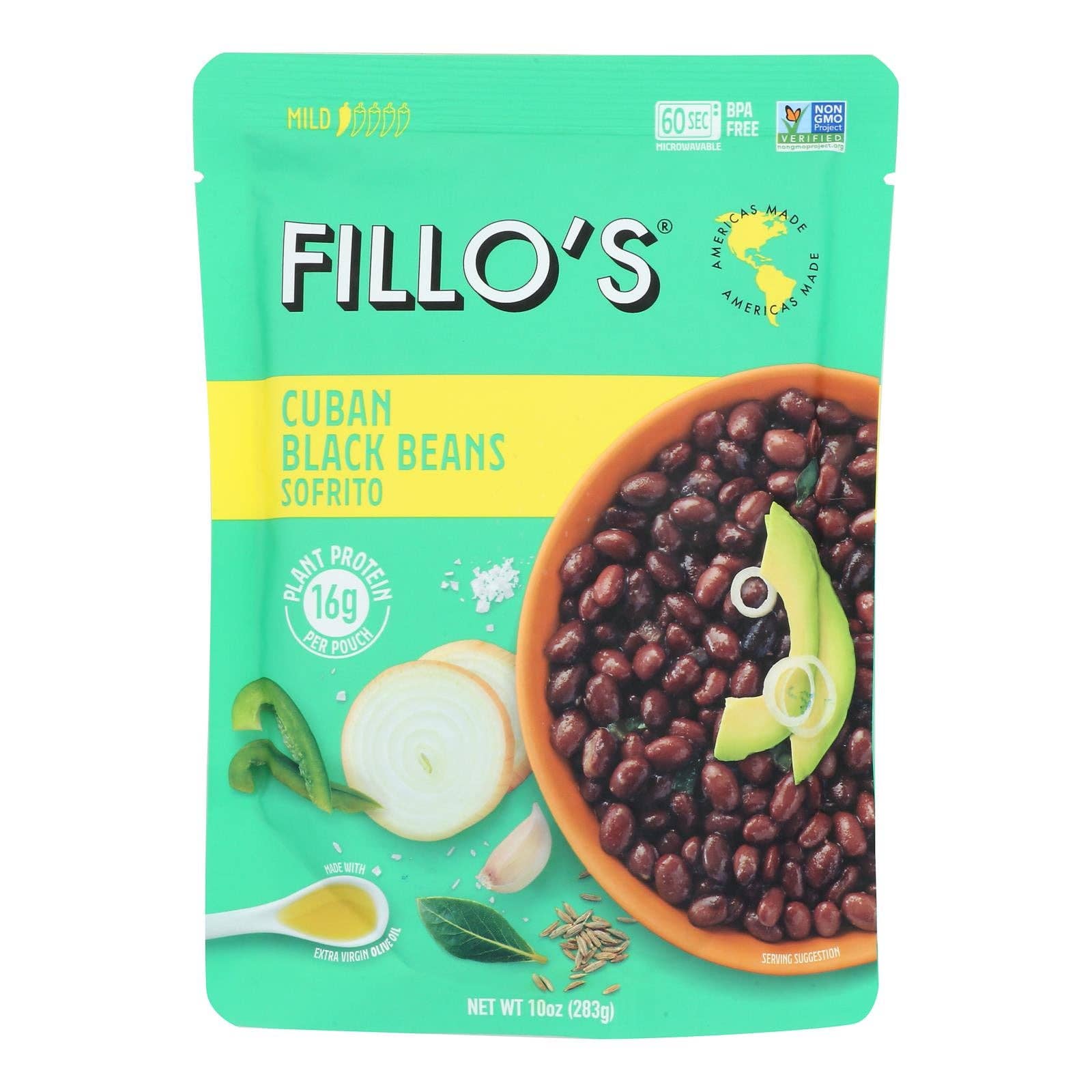 Everyday Supply Co - Wholesale Beans - Fillo's Beans - Cuban Black Beans - Case Of 6 - 10 Oz.0