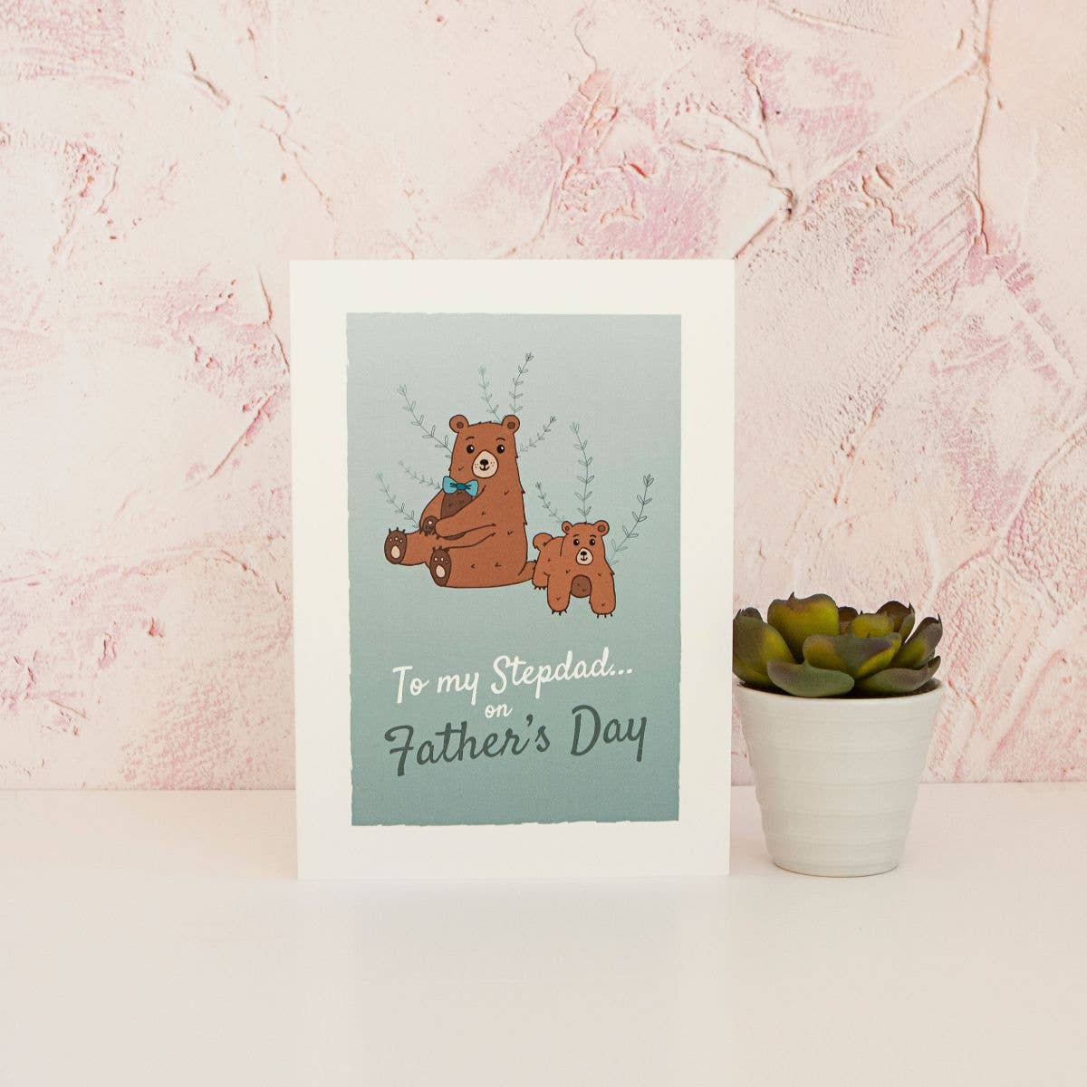 Little Pickle Memories - Vente Carte pour la fête des Pères - Carte de fête des pères « To My Stepdad »