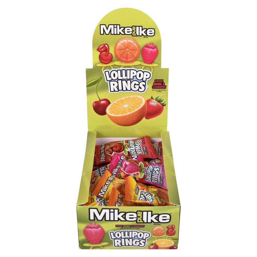 La Luna Bella - Toys - Wholesale Hard Candy - Mike & Ike Lollipop Rings - LLB Toys3