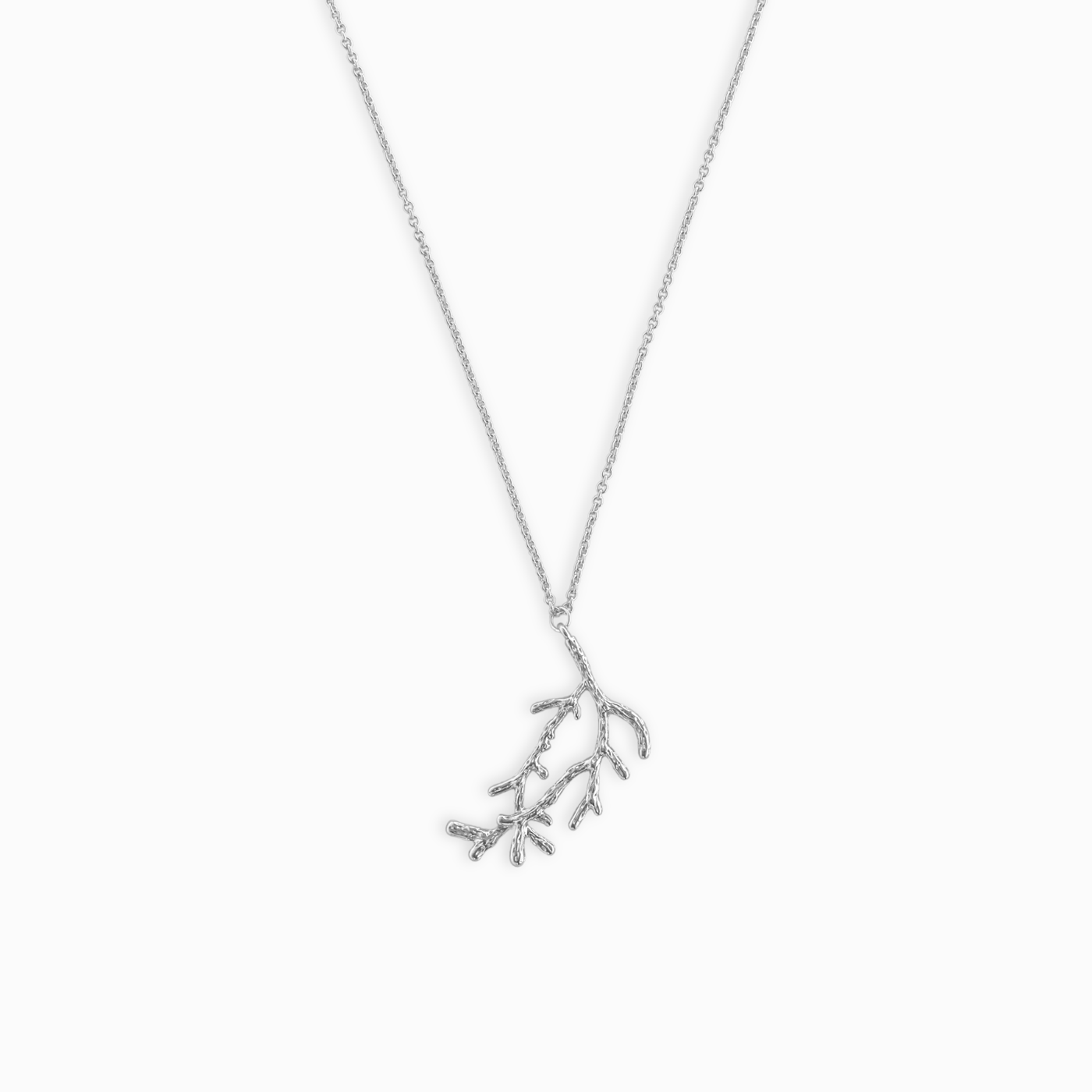 sanctuaire – wholesale Pendant/charm necklace – Silver Statement Branch Necklace0