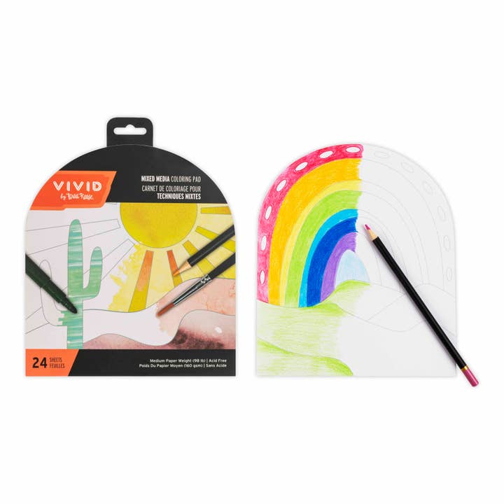 BRVV Mixed Media Paper Pad Boho for wholesale by Momenta