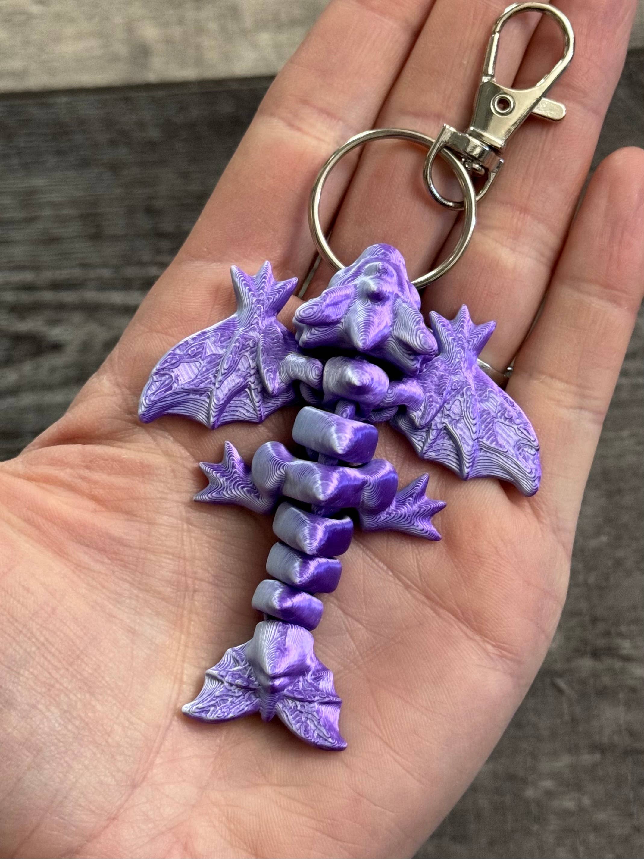 LNZ Custom Design - Wholesale Keychain - Kids - Wyvern Keychain and Toy - 3D Printed1