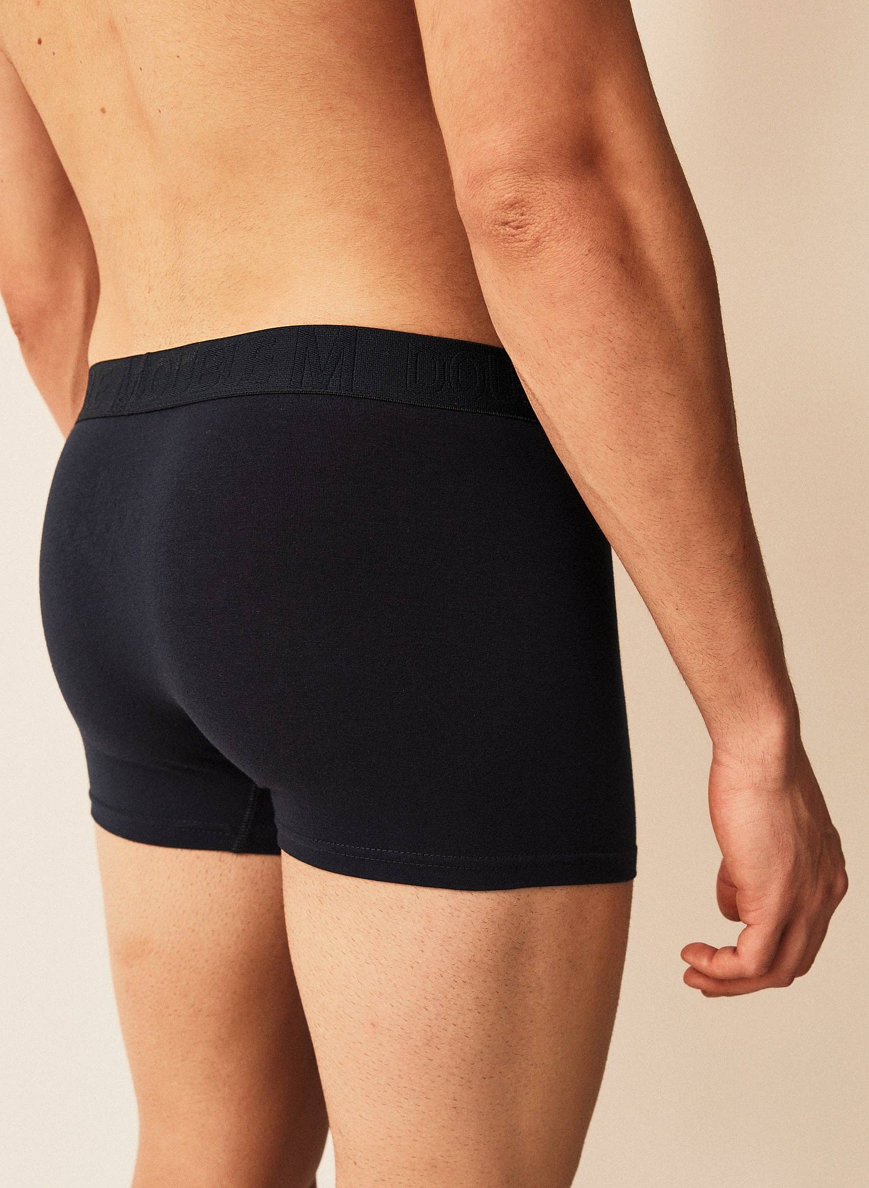 Double M – wholesale Underwear – Men's – MEN'S BOXER SHORTS IN PLAIN COTTON2