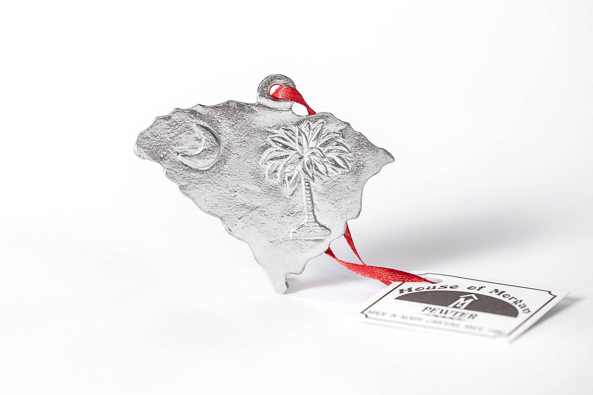 House of Morgan Pewter - Wholesale Ornament Set - South Carolina Ornaments - SC Flag Gift Set1