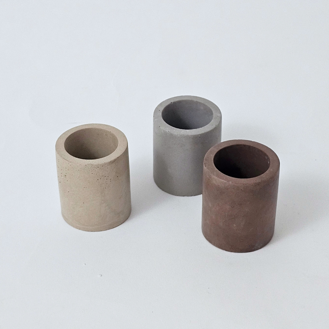 Mindful Cements - Wholesale Plant Pot - Single Cylinder Vessel / Propagation Station2