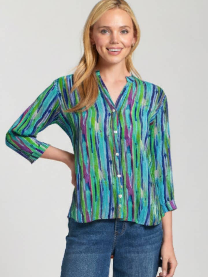 Colletto Mandarino con Bottoni per la vendita all'ingrosso da parte di APNY