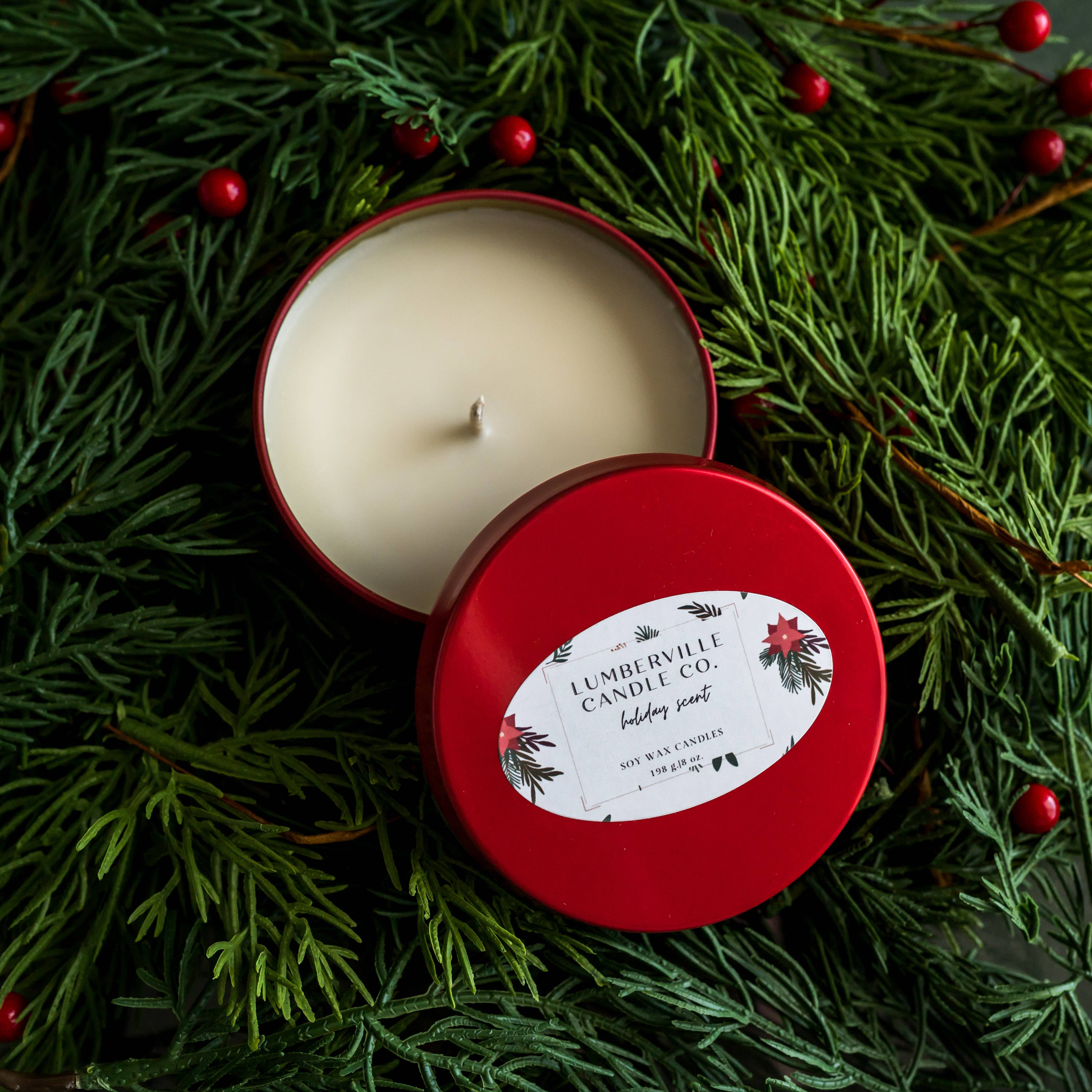 Lumberville Candle Co. - Wholesale Jar/Filled Candle - Cinnamon Spiced Vanilla8