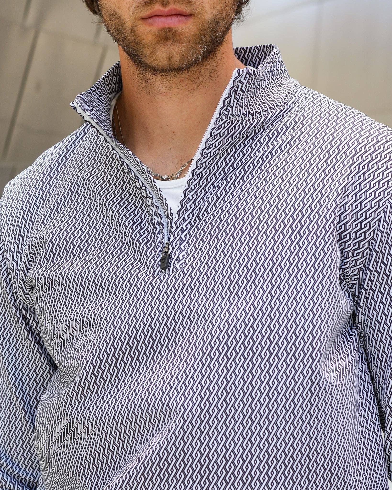 USA Palm - Wholesale Sweatshirt - Unisex - Cloud 1/4 Zip20