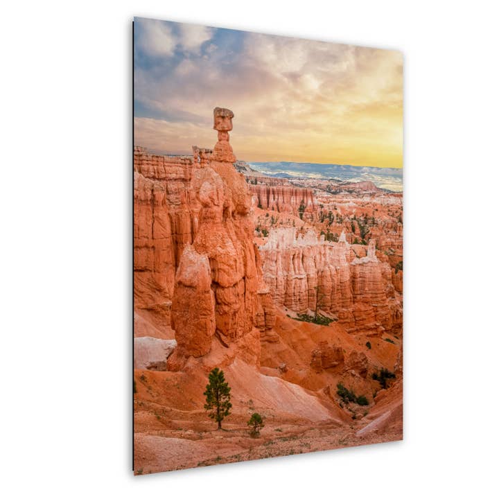 Legend in Stone: Thors Hammer's Legacy Wall Art Bryce Canyon Landscape Photography Utah National Park Metal Acrylic Print for wholesale by Images By Cheri