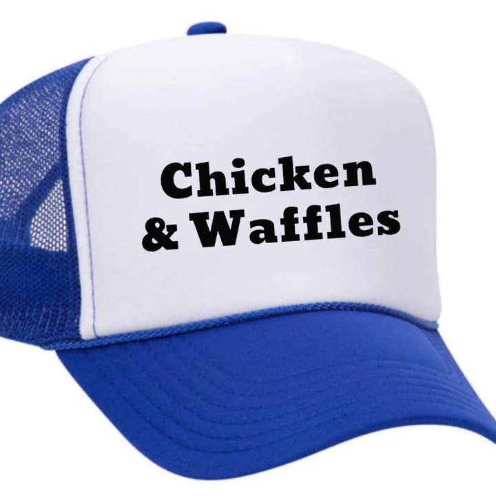 Gorro de camionero Chicken & Waffles para venta al por mayor de Inappropriate Trucker Hats