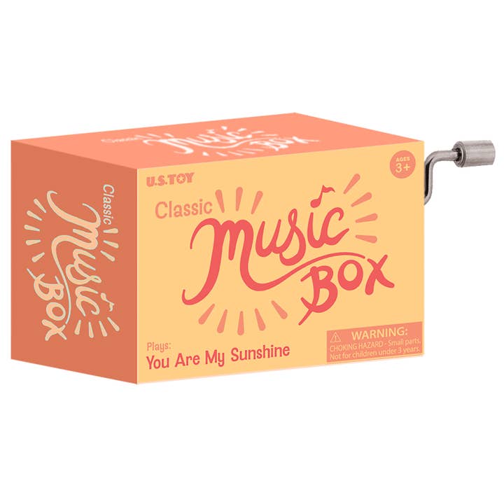 US Toy Company - Wholesale Music Box - Kids & Baby - Music Box Wind Up 12-Unit Display1