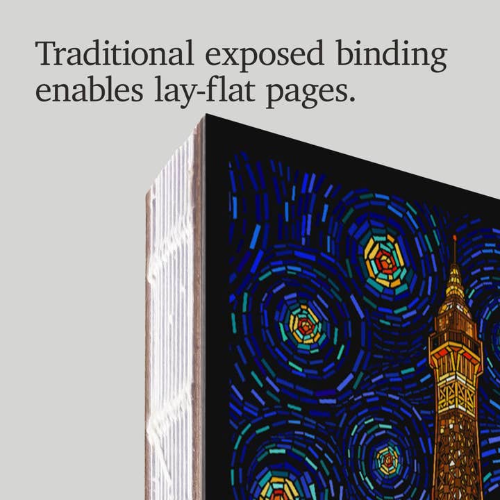 Lantern Press - Wholesale Journal/Diary - PREMIUM JOURNAL Paris, France, Eiffel Tower Mosaic3