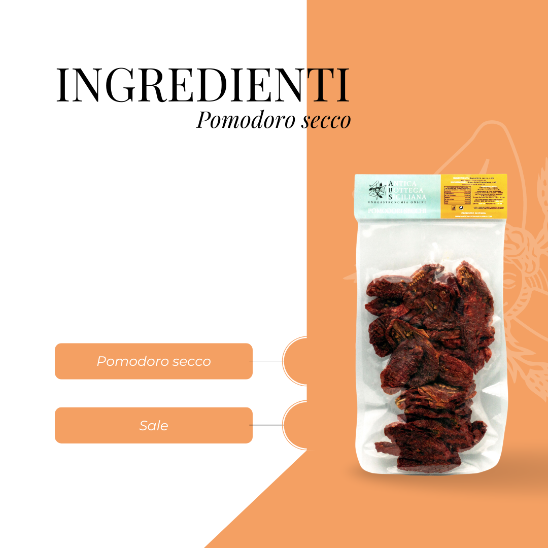 Antica Bottega Siciliana - Wholesale Dried Spice - Dried tomato in a bag - 150 g1