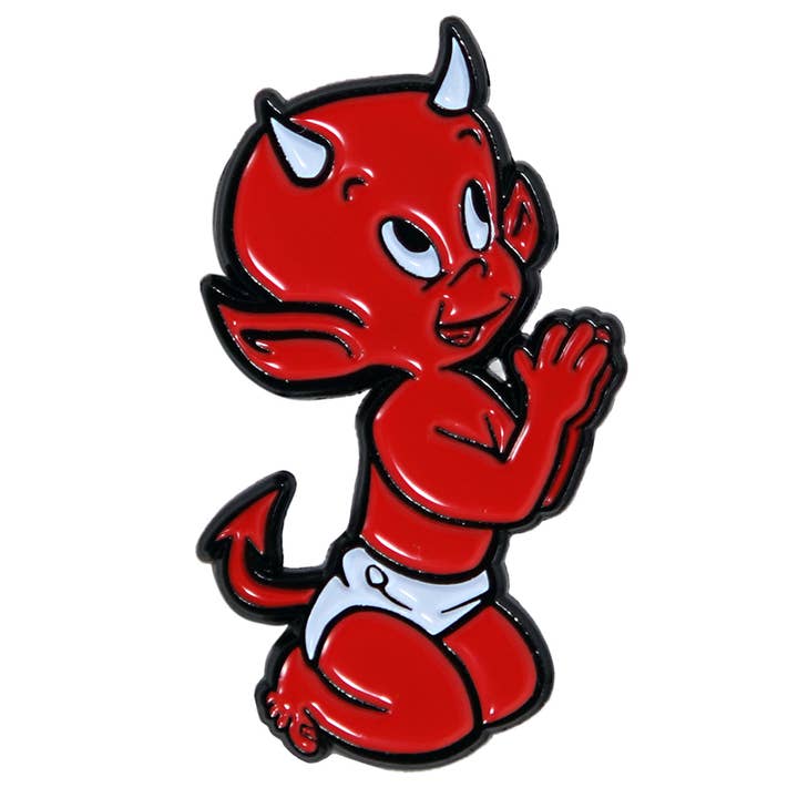 Lil Sinner Enamel Pin for wholesale by Stuntin Goods