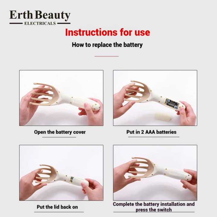 Eclat Cosmetic Ltd - Wholesale Electronic Skincare Device - Scalp Revival Stimulating Electronic Therapy6