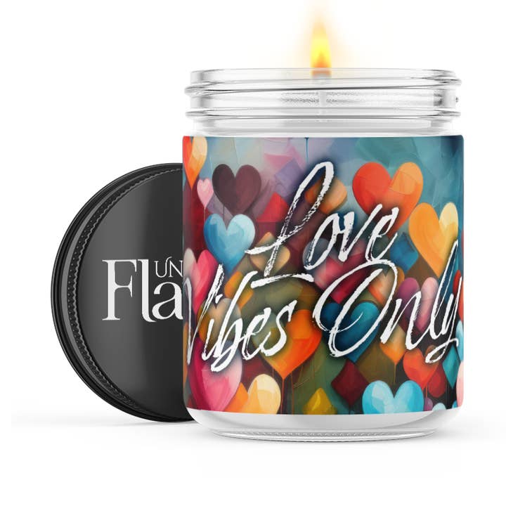 Vela Love Vibes Only por atacado de Uncommon Flame