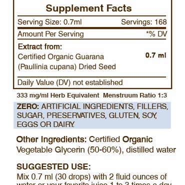 Secrets Of The Tribe - Venta al por mayor Tinturas - Tintura de guaraná3