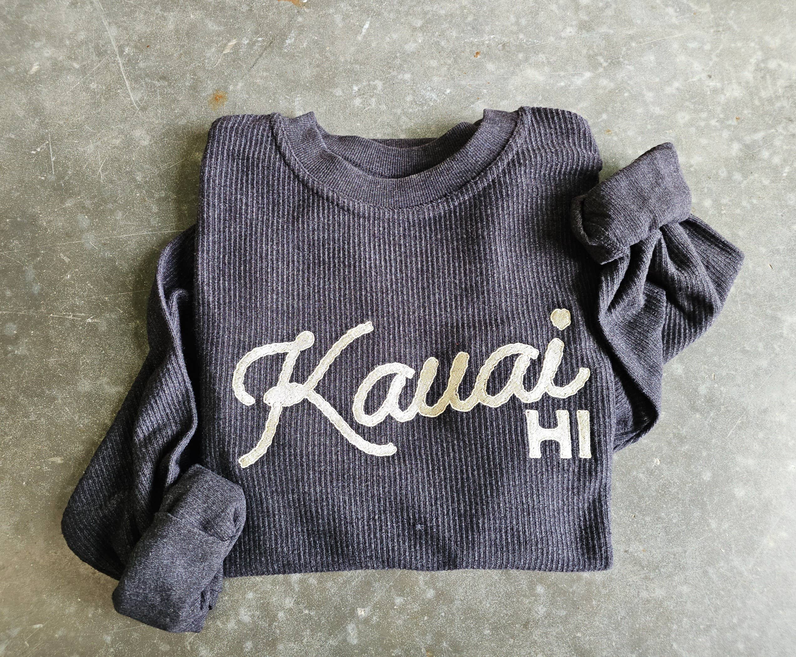 Local Supply Club - Wholesale Sweatshirt - Unisex - The Corded Crew - Lightweight Corduroy Crewneck Pullover1