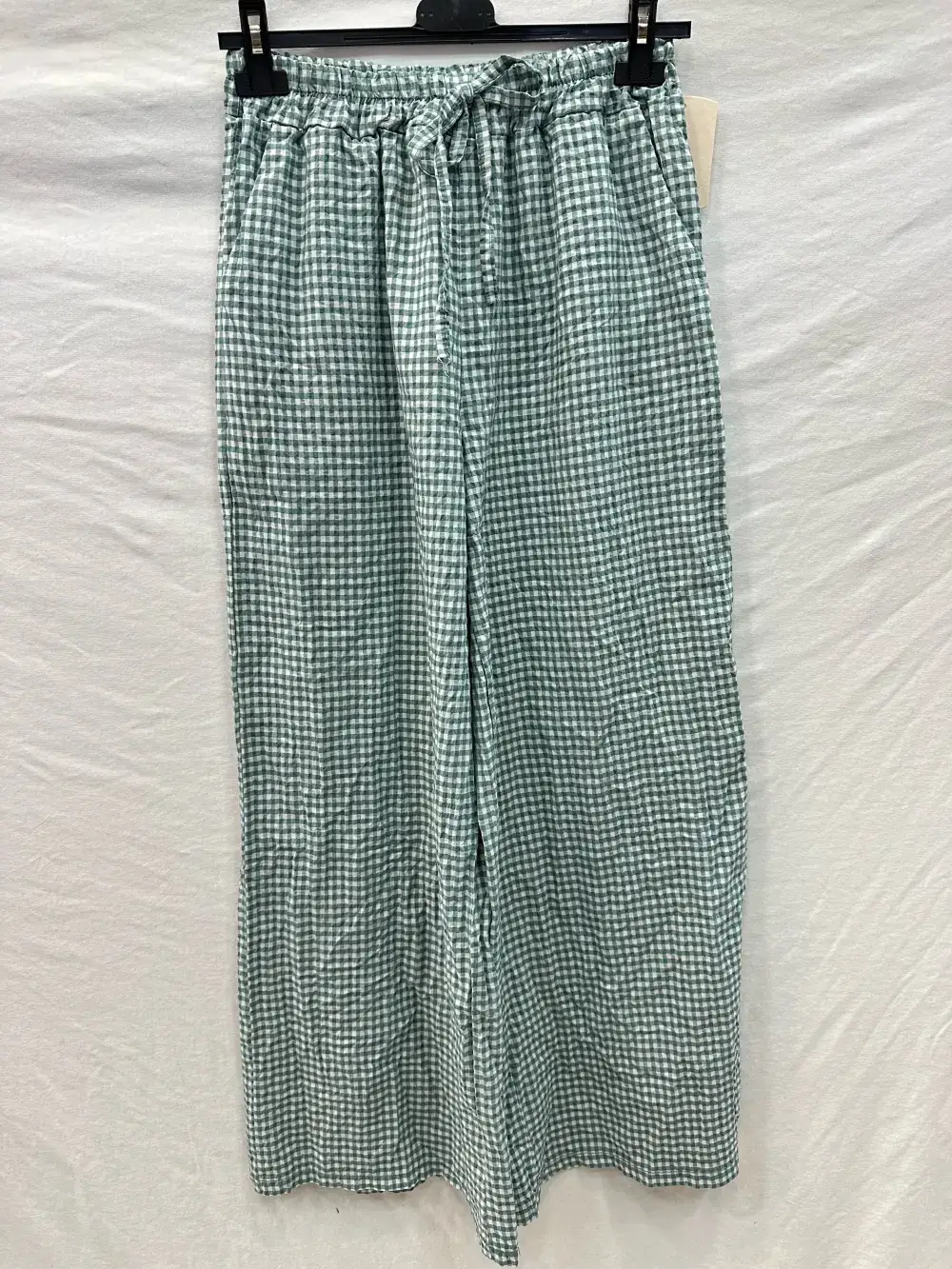 Mimi & Gogo - Wholesale Pants - Women's - Cotton Gingham Pants @5357_PaGazeVichy2