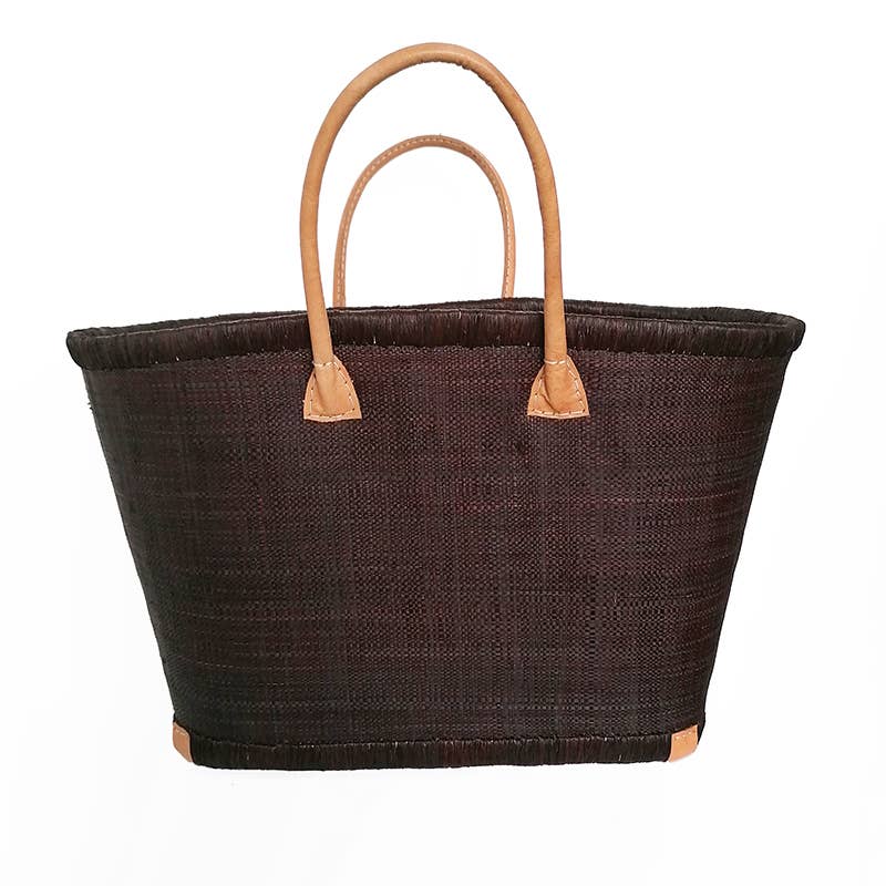 Le comptoir de la plage - Wholesale Beach Bag - Morondova" rabane bag with pouch Assorted pack5