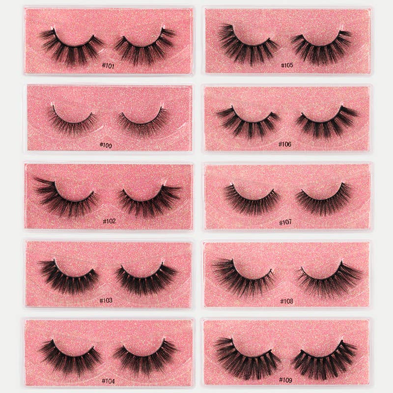 wandf - Wholesale False/Fake Eyelashes - Full Strip Eyelashes 3D Bushy Eyelashes Fake Eyelashes14