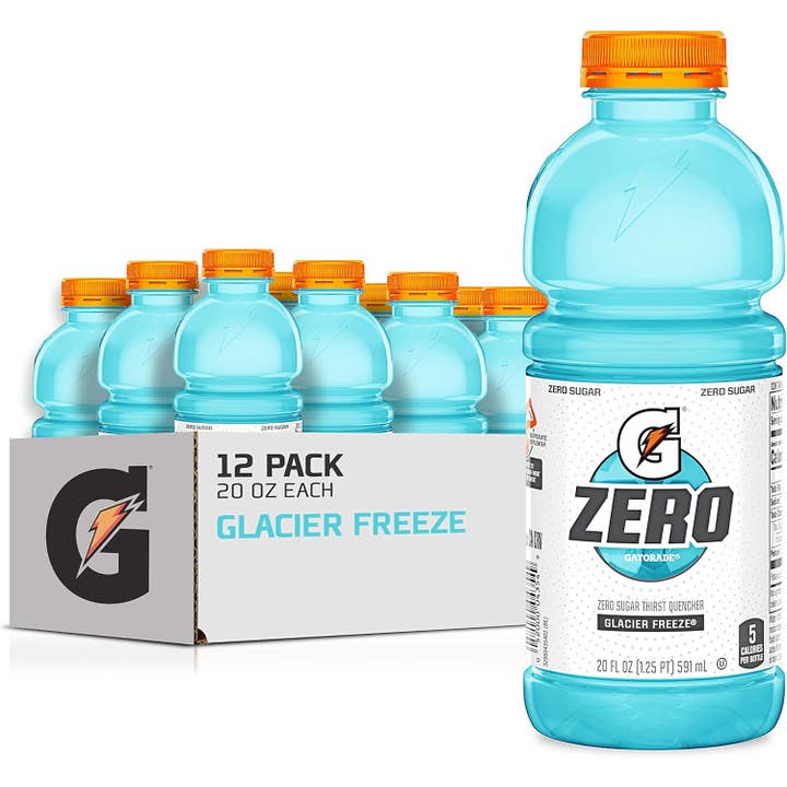 Bebida Gatorade Zero para Saciar la Sed Glacier Freeze 24 botellas de 591 ml para venta al por mayor de L&F Universal Goods