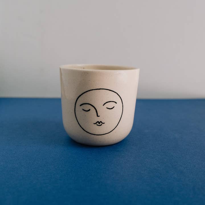In August Company - Wholesale Coffee Mug - Small Cup | Outline Moon