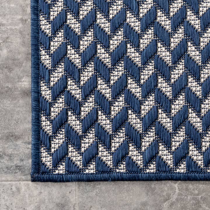nuLOOM - Wholesale Area Rug - Camryn Herringbone Indoor/Outdoor Area Rug13