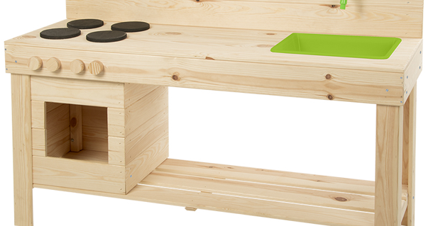 Esschert Design USA - Wholesale DIY Craft Kit - Kids - Children's Mud Kitchen, Wood - Large3